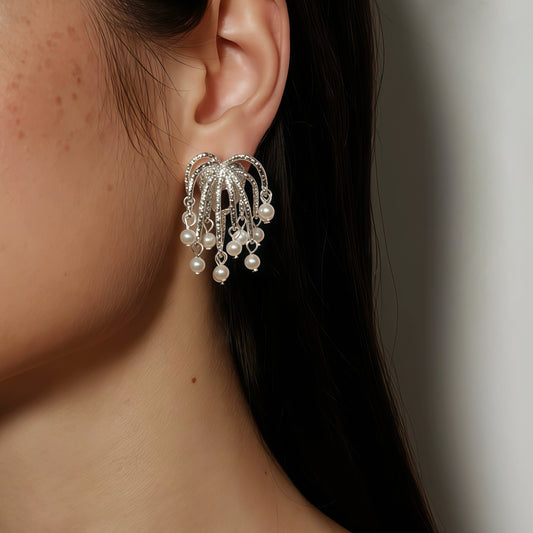 Cascade Pearl Earrings