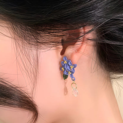 Blooming Hydrangea Earrings