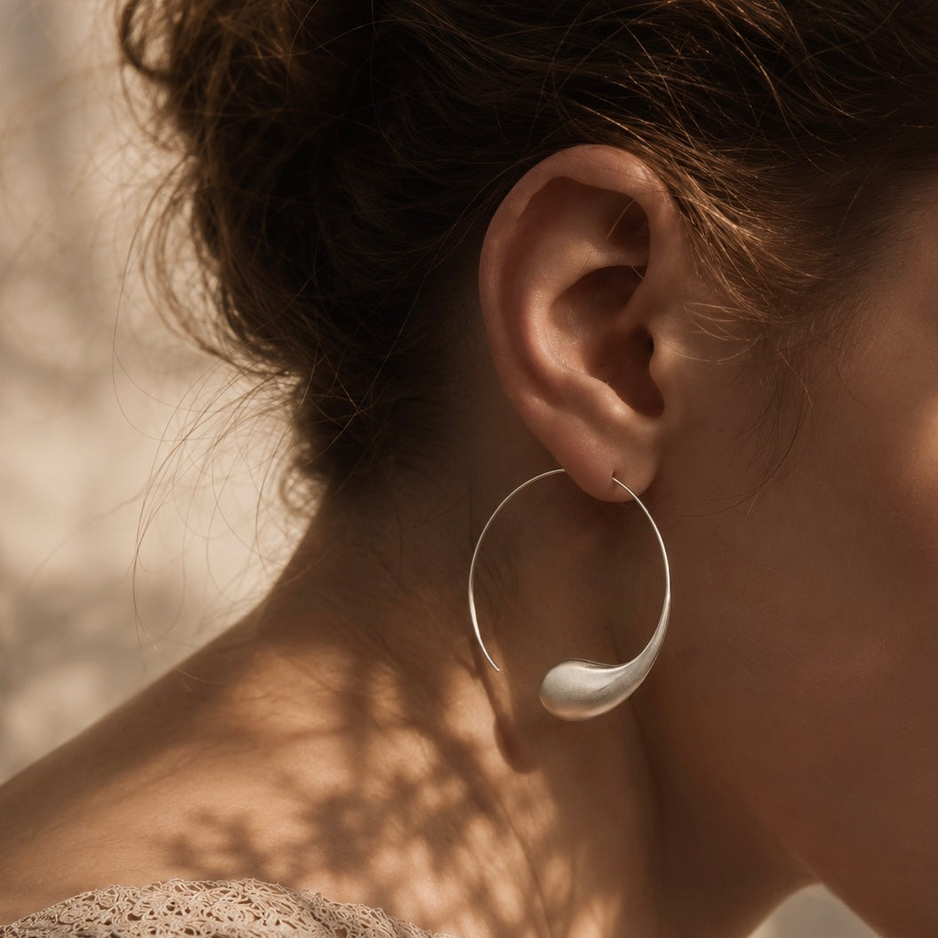 Liquid Arc Earrings