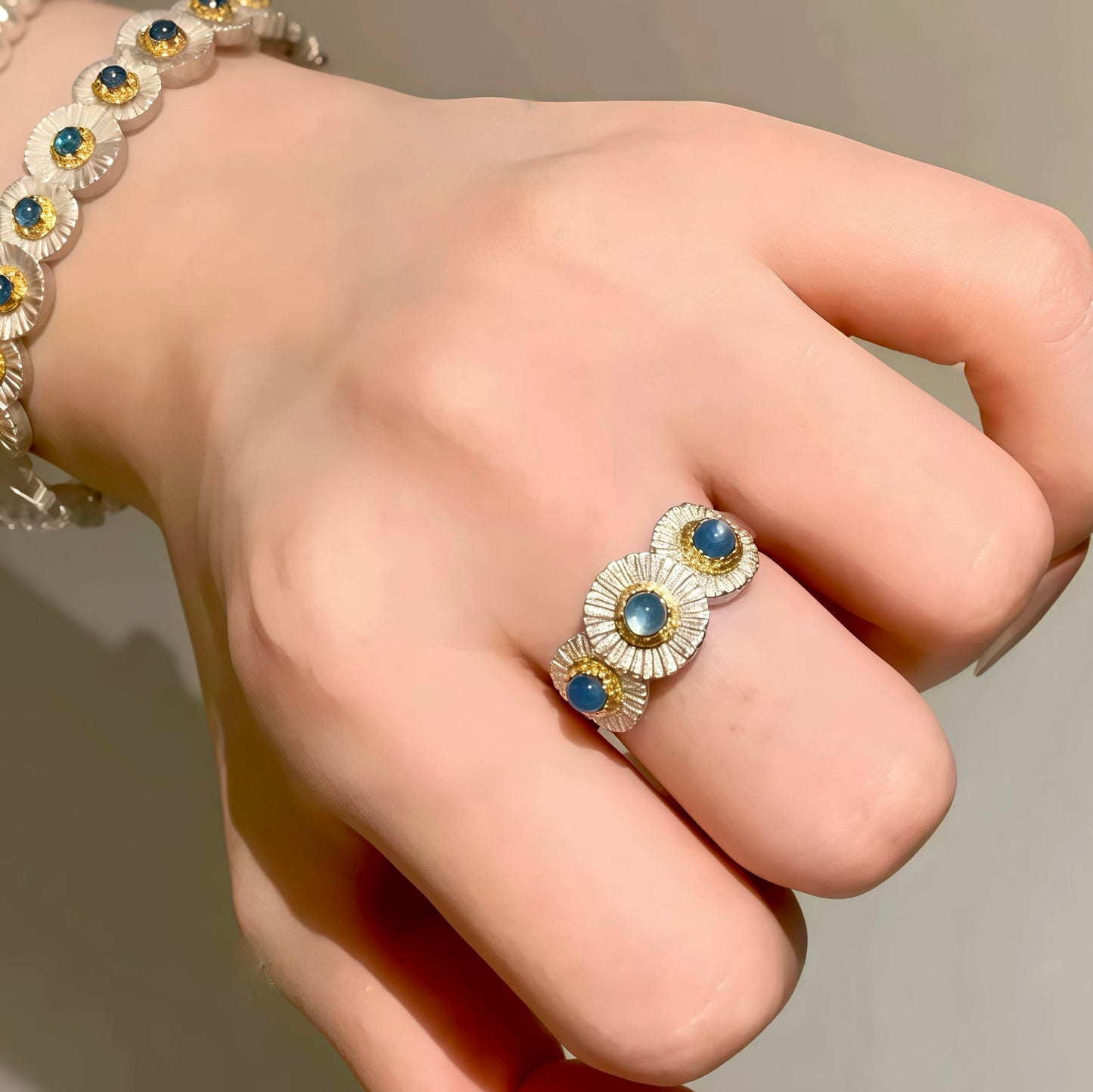 Celestial Bloom Ring &amp; Armring