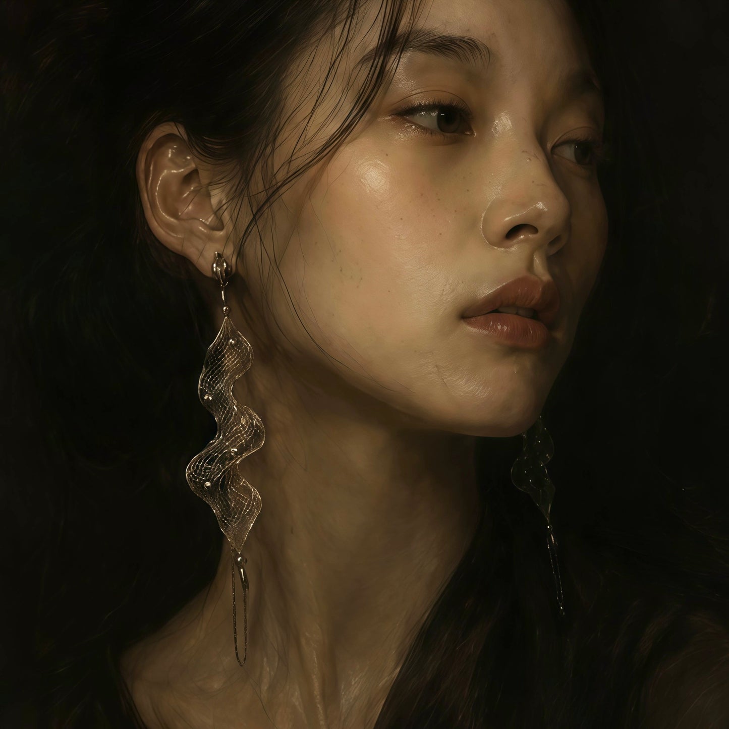 Gravity of Light Earrings