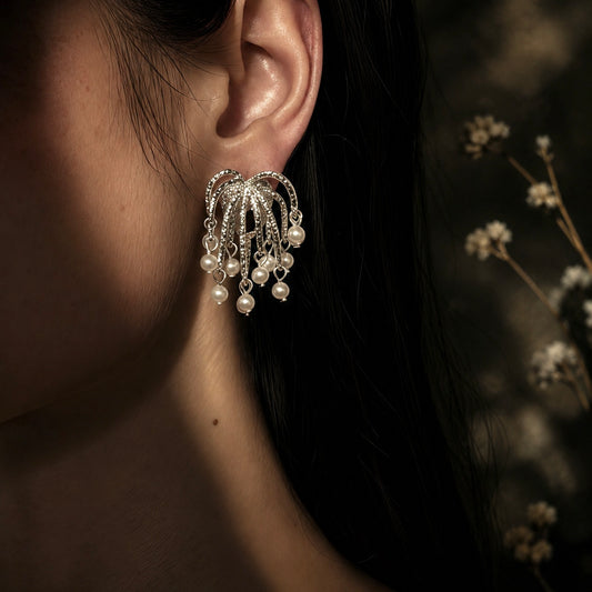 Cascade Pearl Earrings