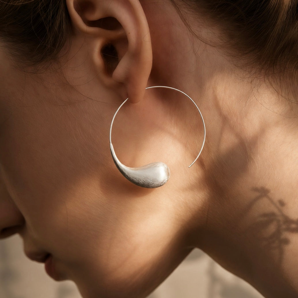 Liquid Arc Earrings