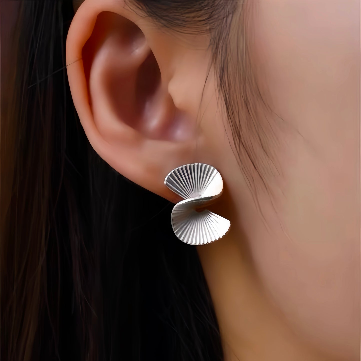 Ocean Fold Earrings