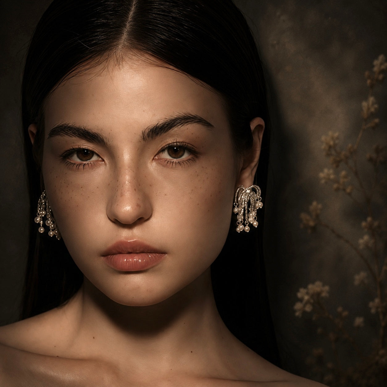 Cascade Pearl Earrings
