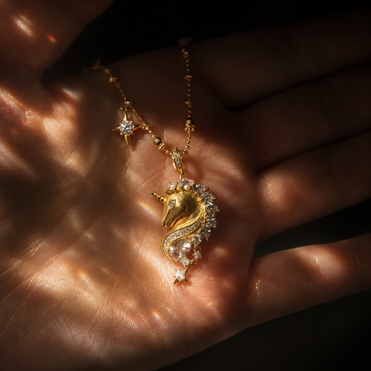 Celestial Sovereign Horse Necklace