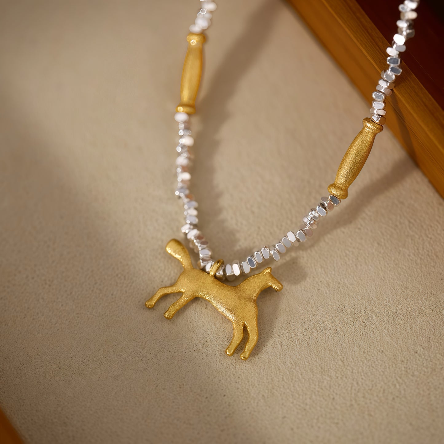 Horizon Horse Necklace