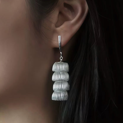 Veil Form Earrings