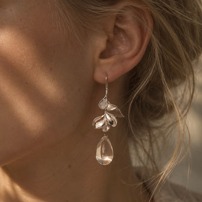Dewdrop Botanical Earrings