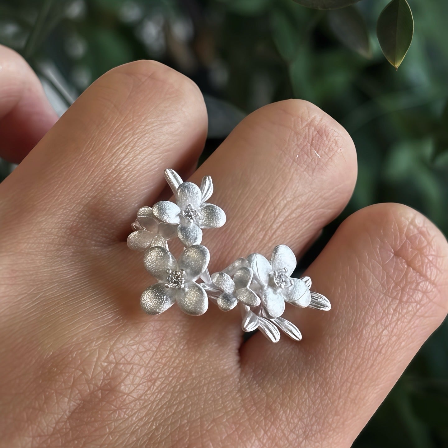 Blossom Arc Ring