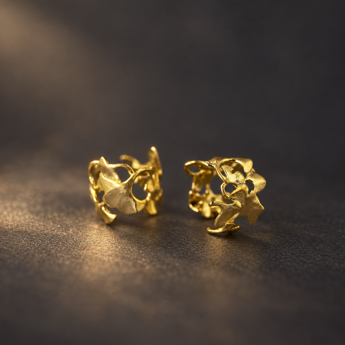 Ginkgo Reverie Ear Cuff