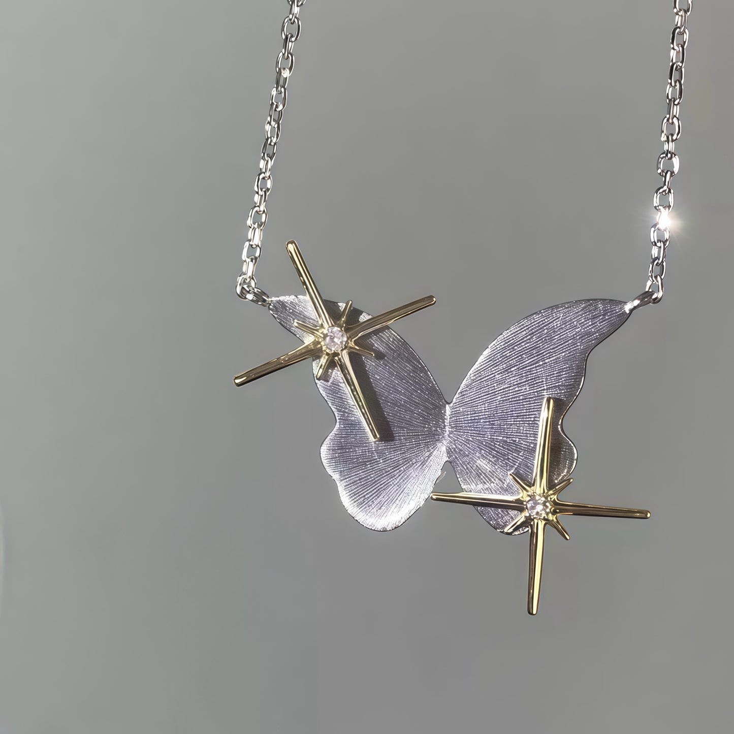 Butterfly Constellation Necklace