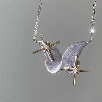 Butterfly Constellation Necklace