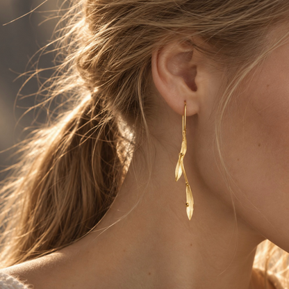 Branch Remembers Leaf Earrings