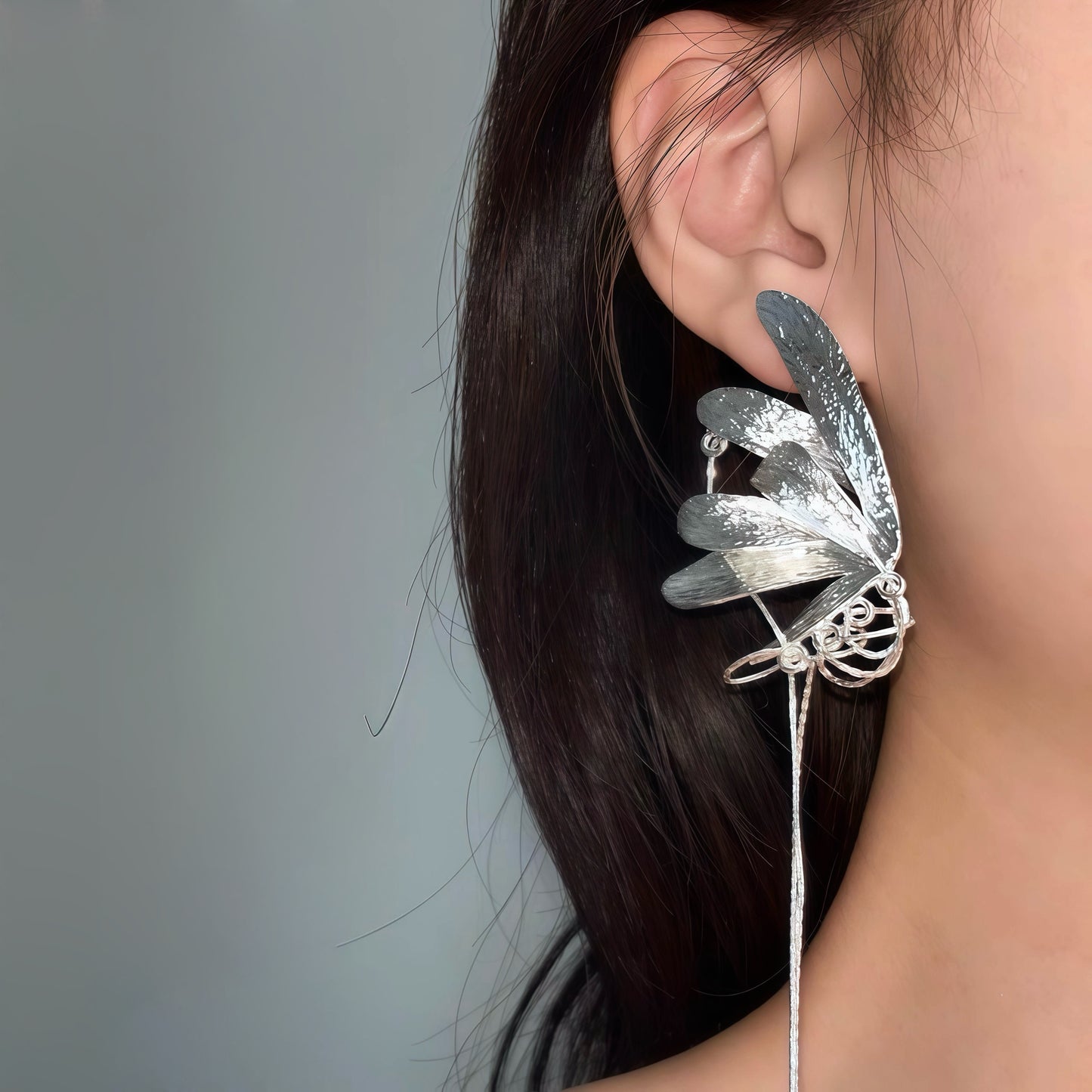 Silver Sylph Earrings