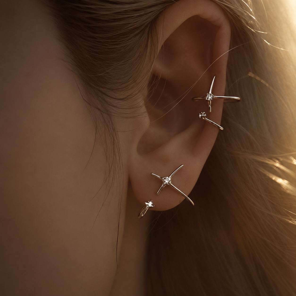 Starbound Arc Ear Cuff