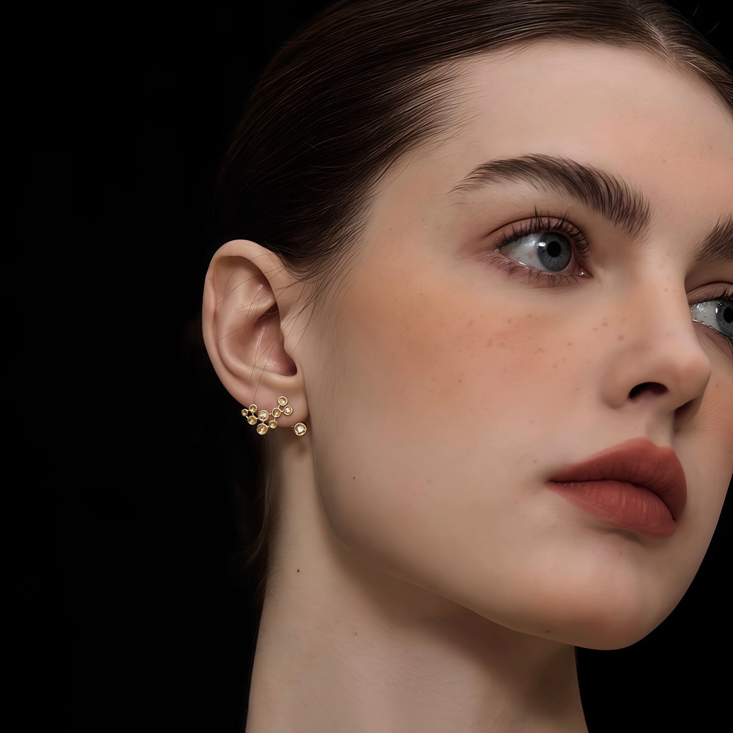 Cluster Arc Earrings