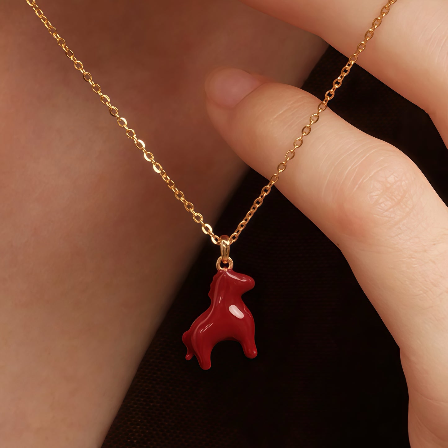 Little Lucky Horse Necklace