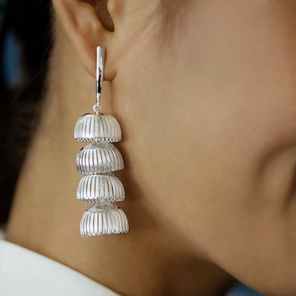 Veil Form Earrings