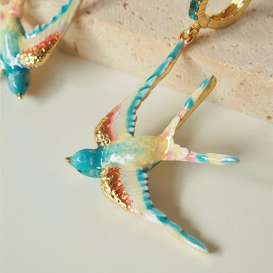 “Sky Dancer” Earrings – Freedom in Flight
