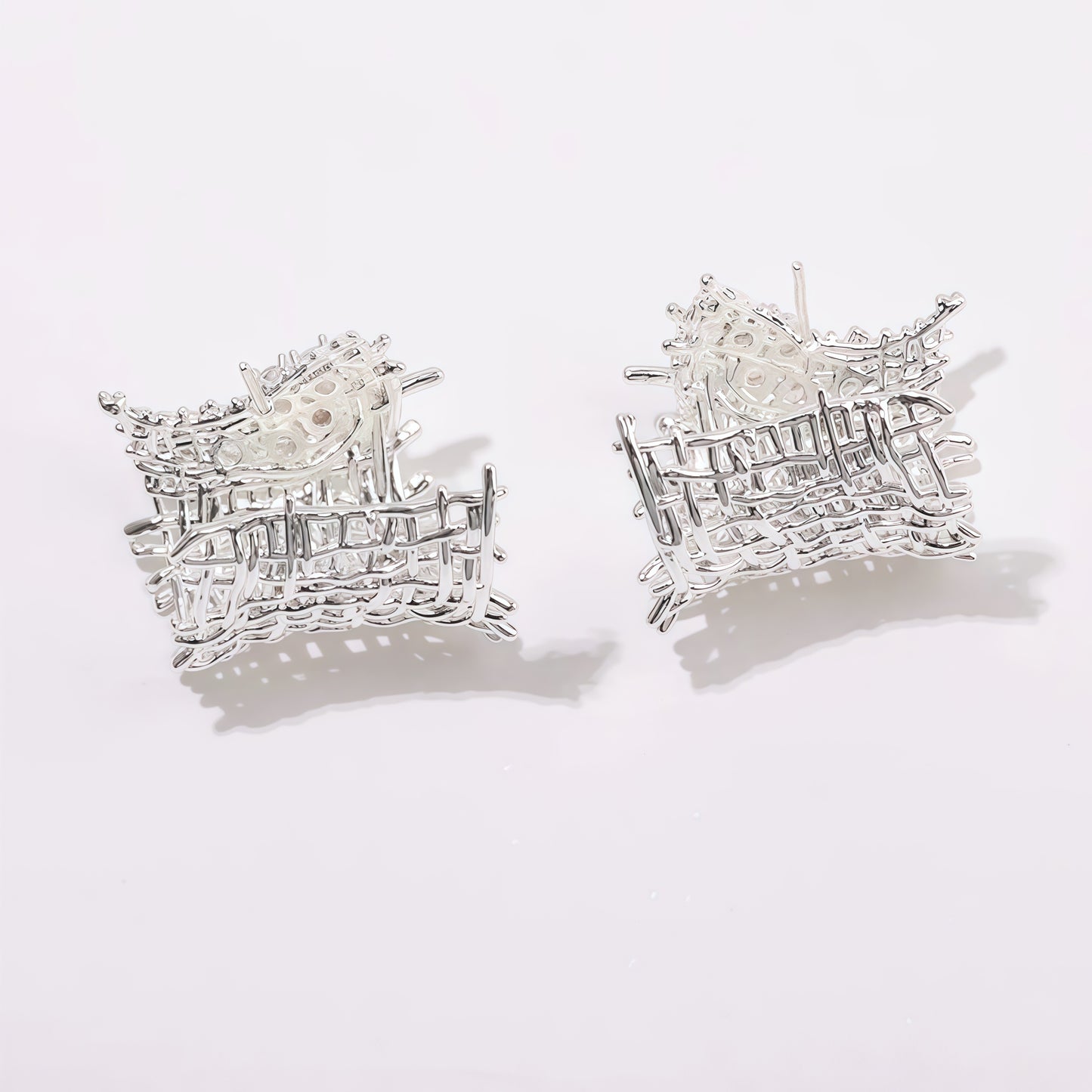 Woven Radiance Earrings