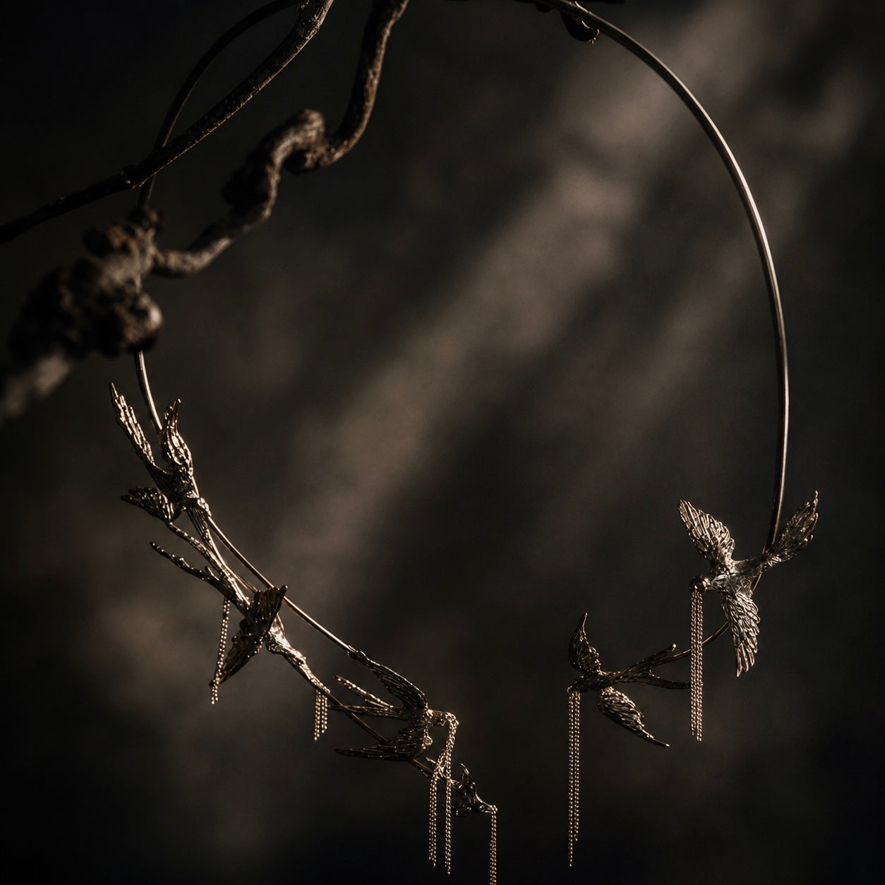 Swallow Constellation Necklace