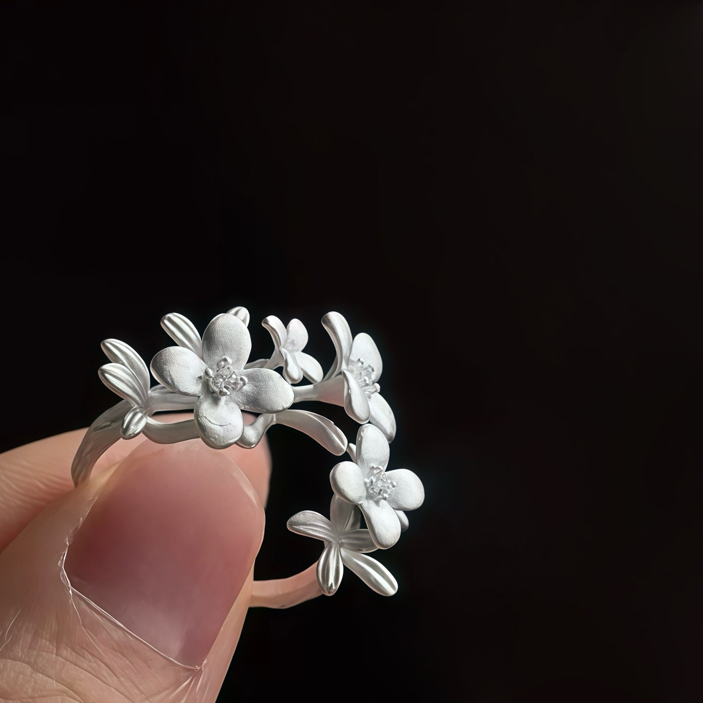 Blossom Arc Ring