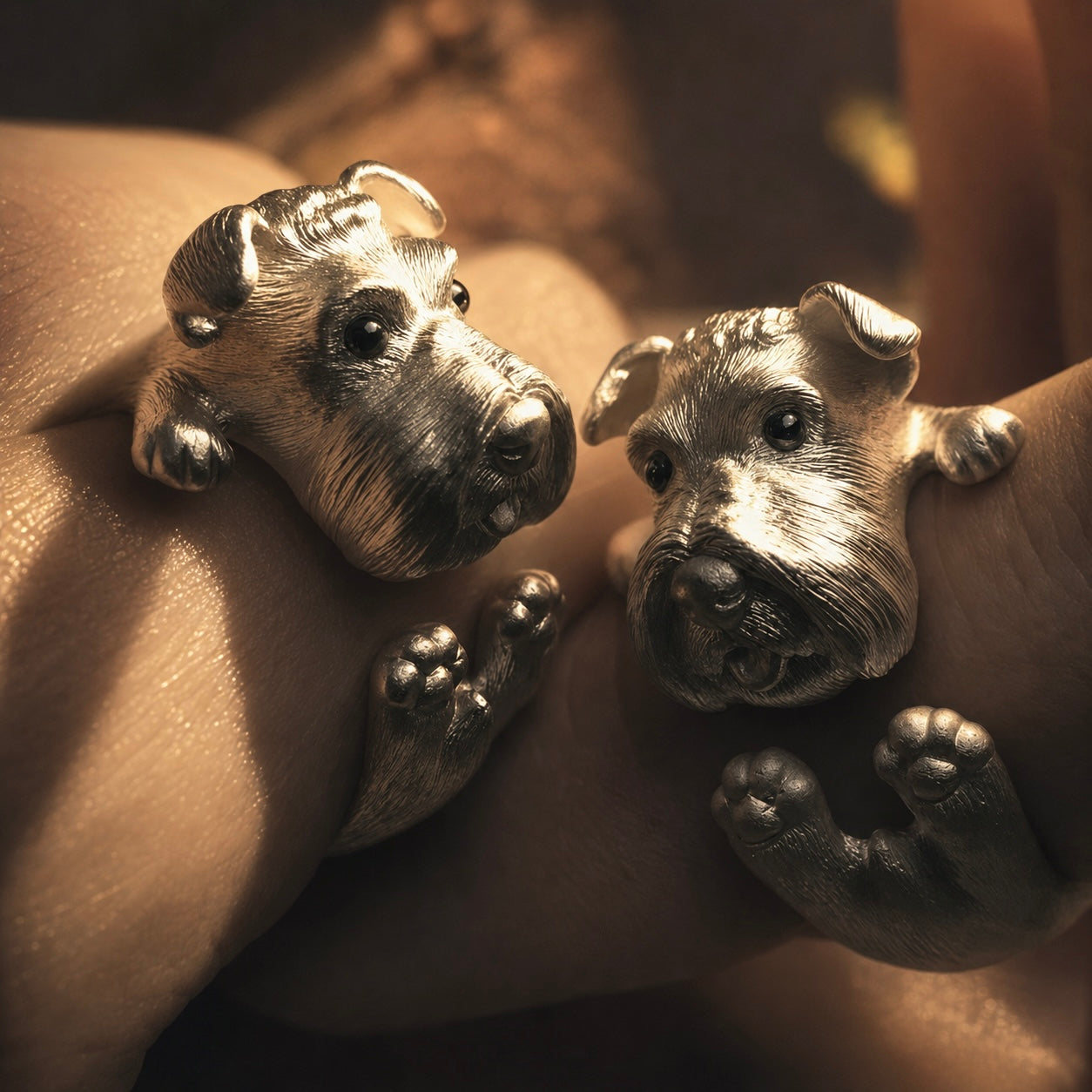 Puppy Hug Ring