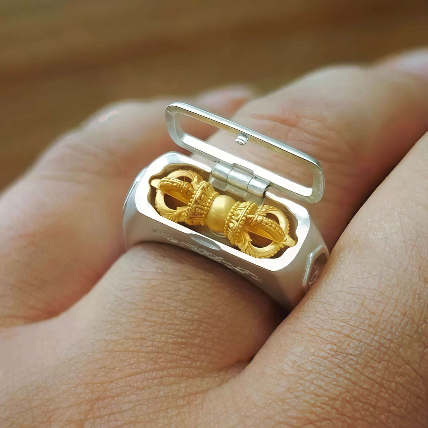 Hidden Vajra Ring — A Quiet Strength Within