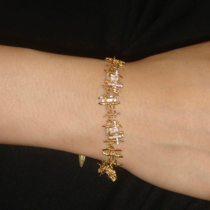 Galactic Lattice Bracelet