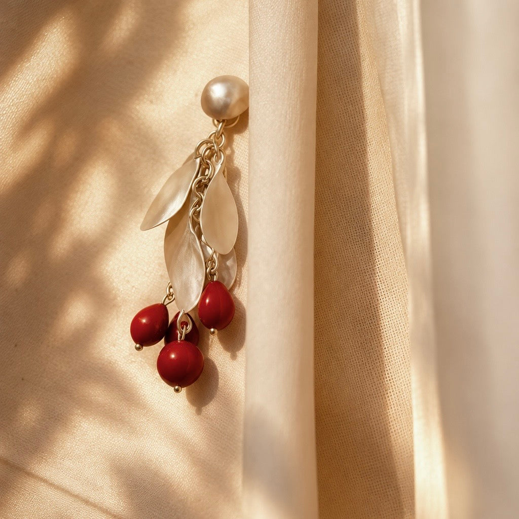 Botanical Harvest Earrings (2-in-1 Style)