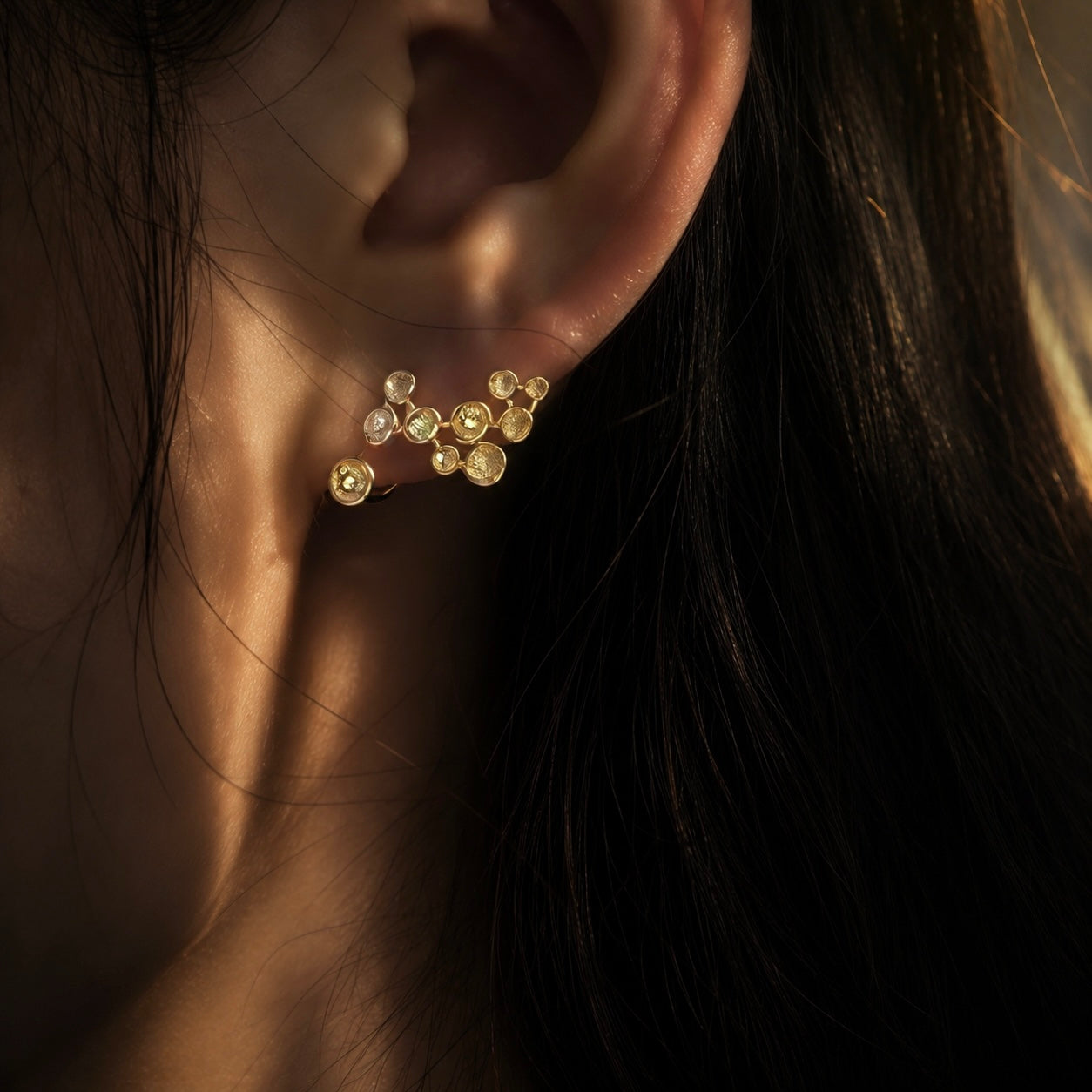 Cluster Arc Earrings