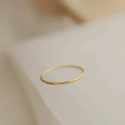 Minimal Sculptural Rings — Ultra-thin Everyday Rings