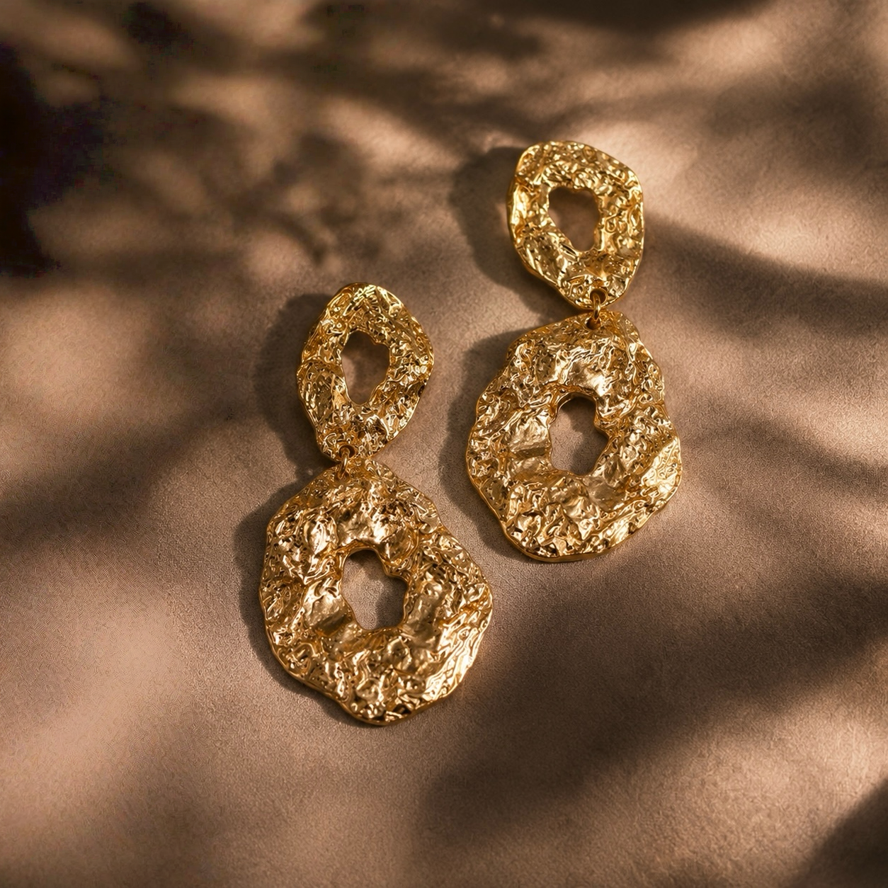 Molten Form Earrings