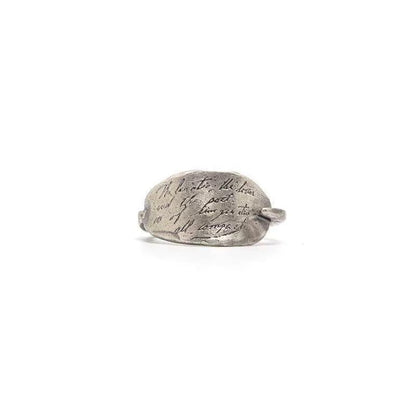 Words of Soul Engraved Rings
