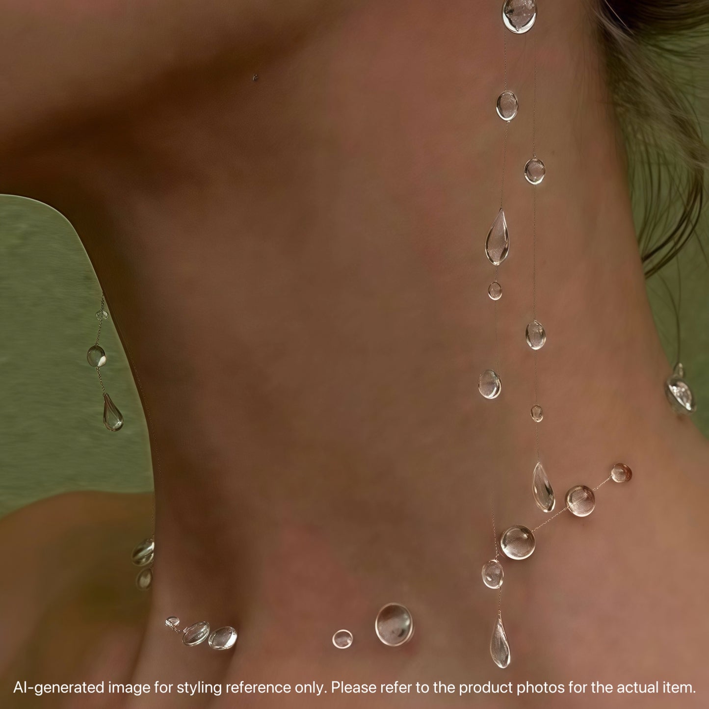 Crystal Rainfall Earrings