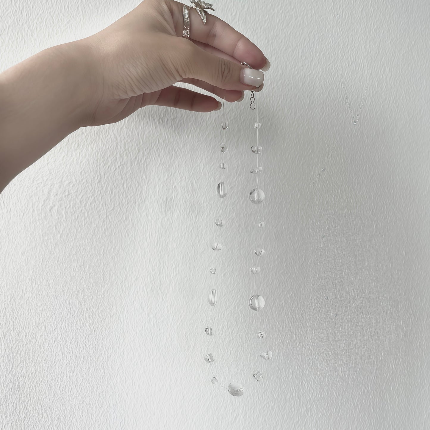 Floating Dewdrop Necklace