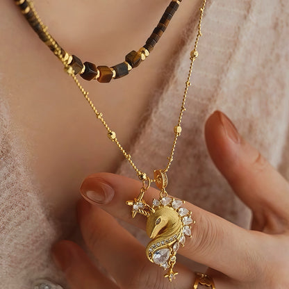 Celestial Sovereign Horse Necklace