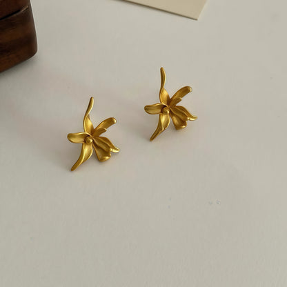 Iris Flow Earrings
