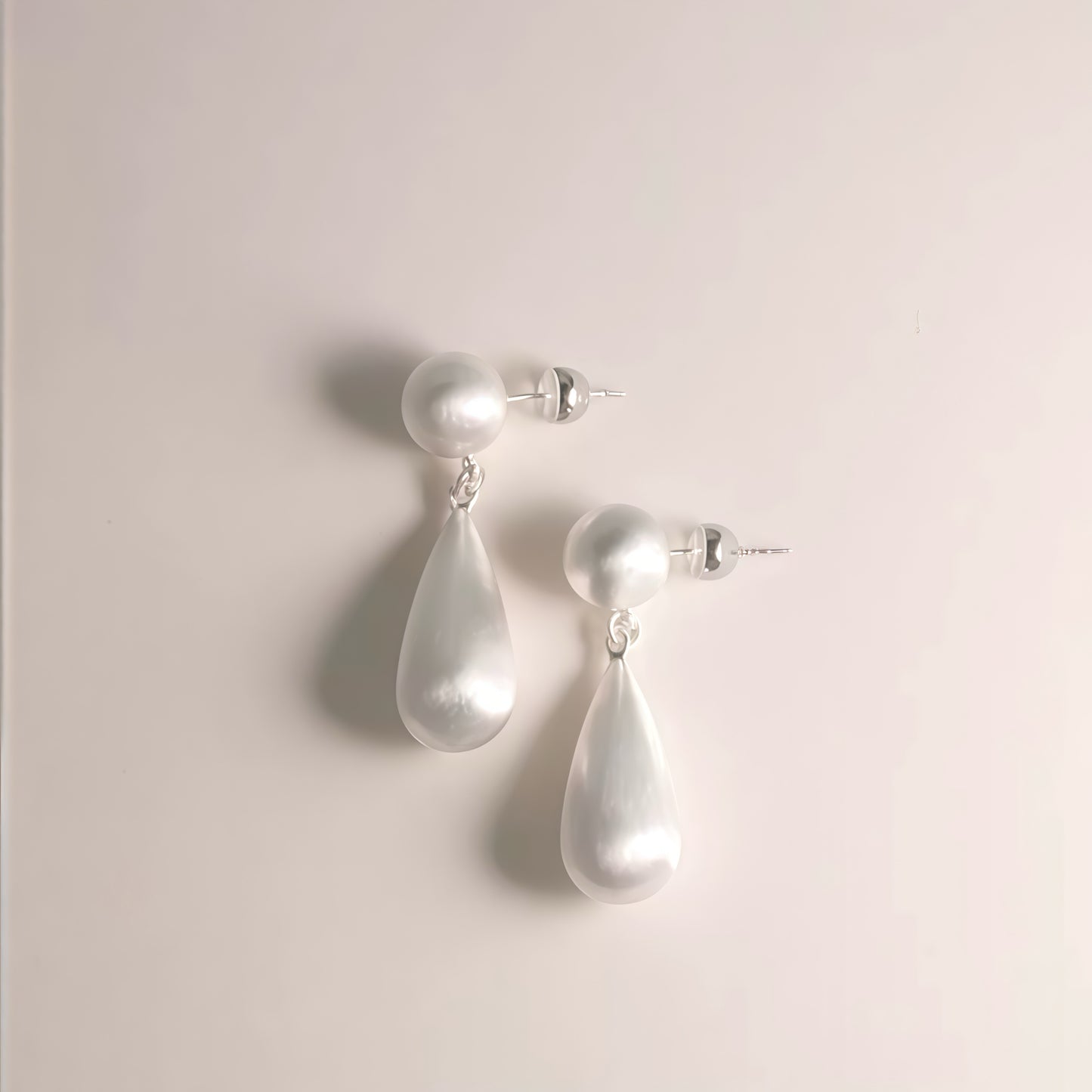 Satin Drop Earrings — Timeless Elegance, Modern Sensibility