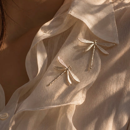 Dragonfly Whisper Brooch