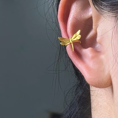 Dragonfly Hover Ear Cuffs