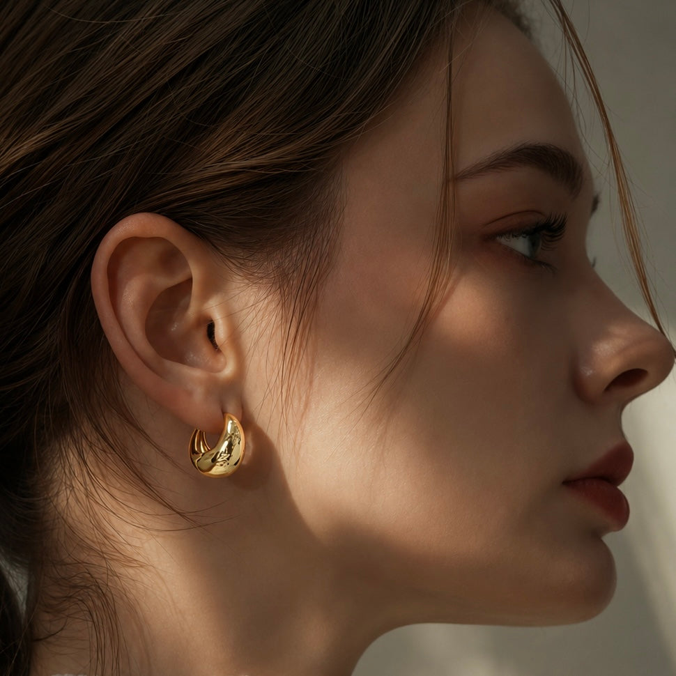 Celestia Hoop Earrings