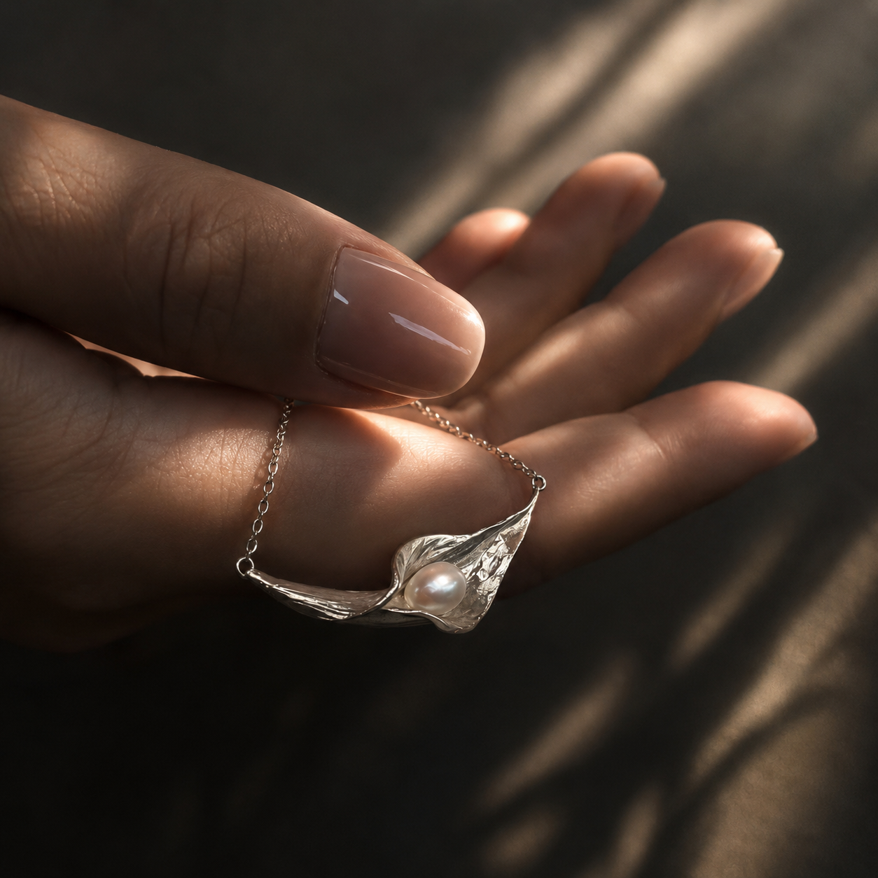 Calla Whisper Necklace