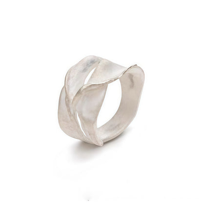 Sculpted Lunar Ring