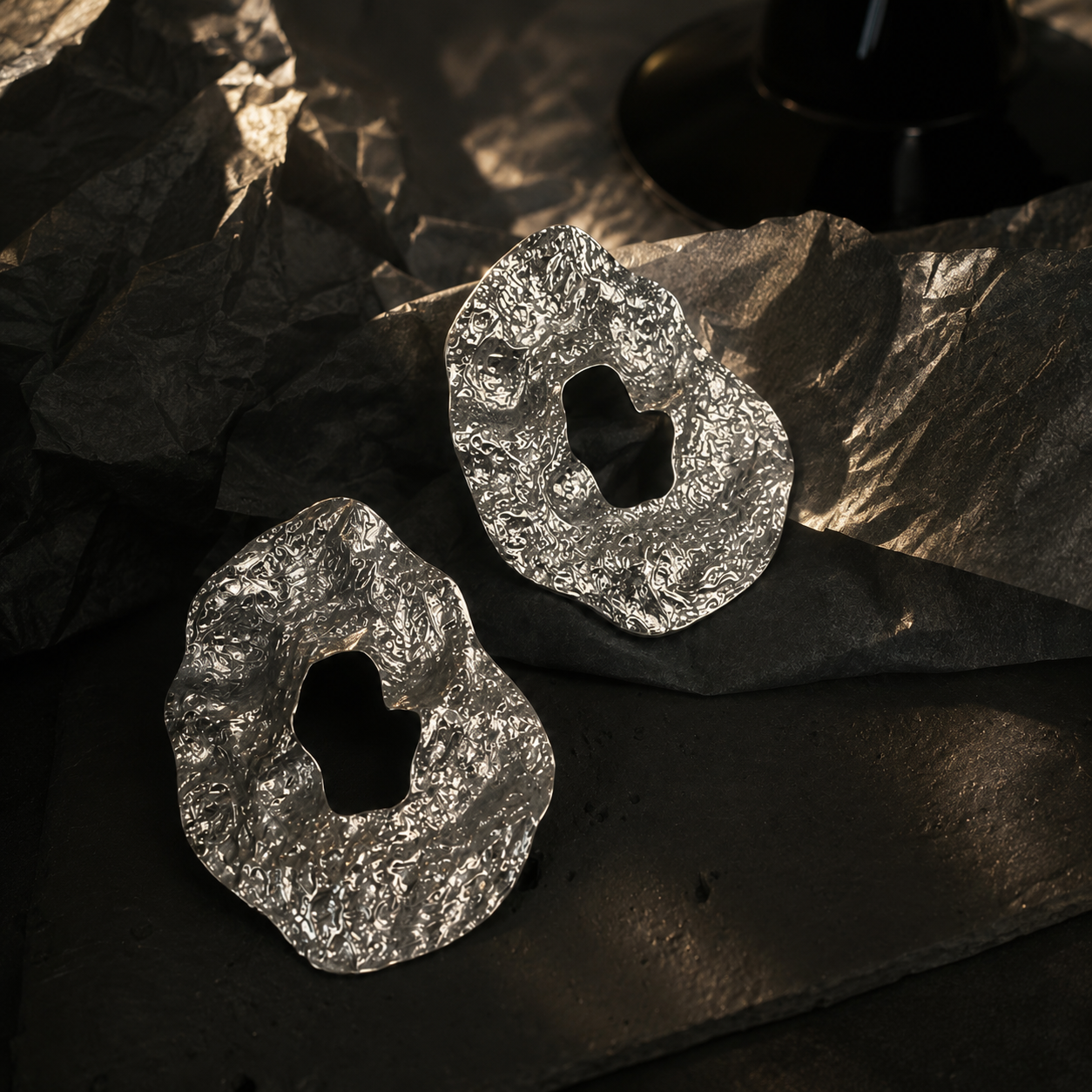 Sculptural Flow Earrings