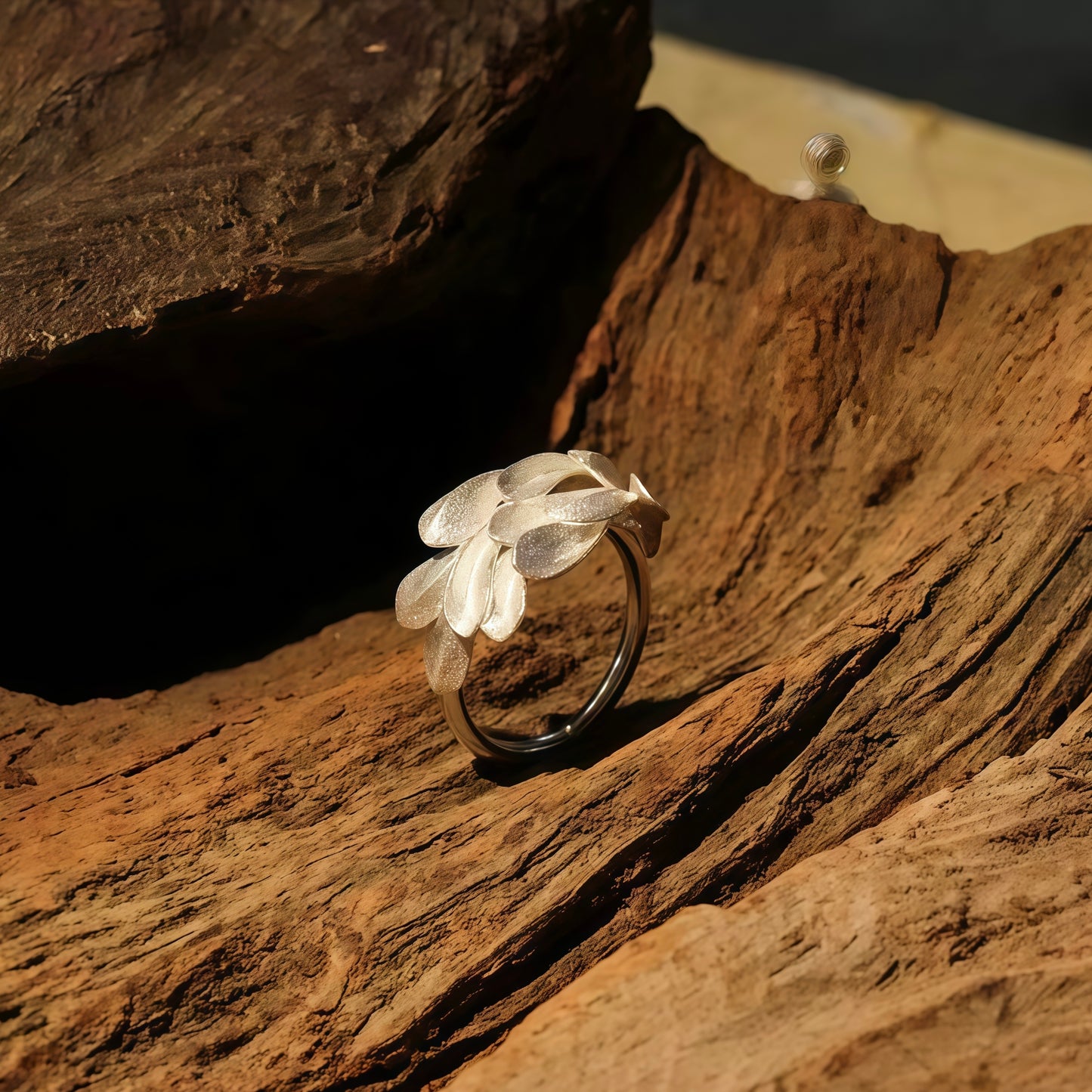 Silver Feather Cascade Earrings — Light as Air, Strong in Presence