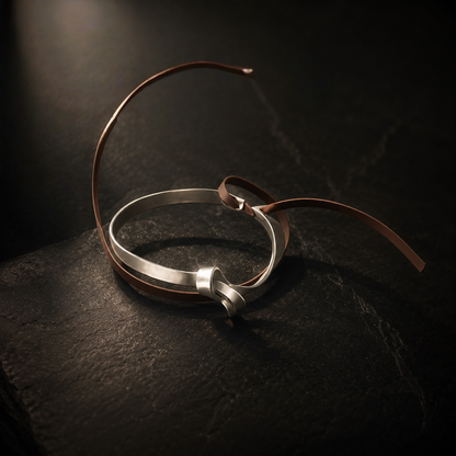 Knoted Ribbon Bangle