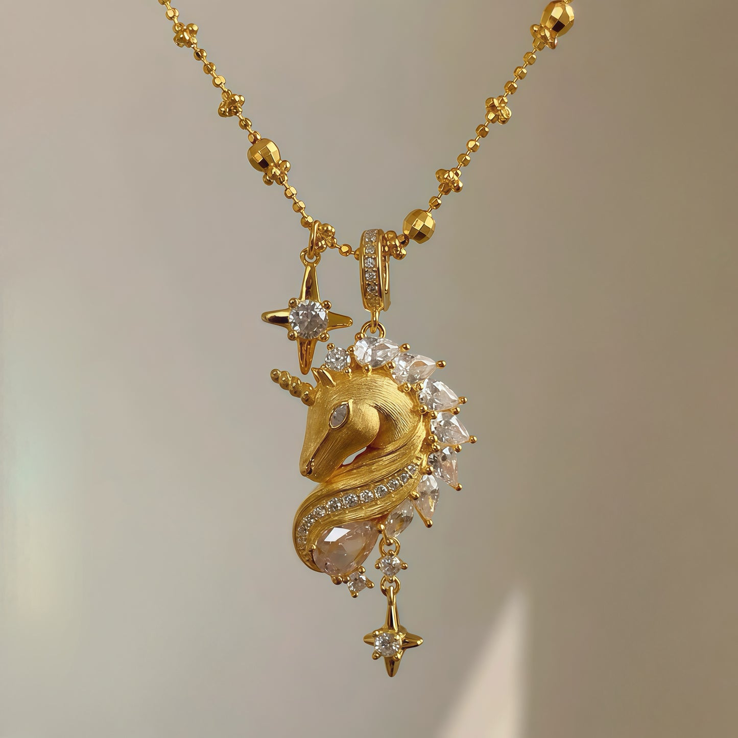 Celestial Sovereign Horse Necklace
