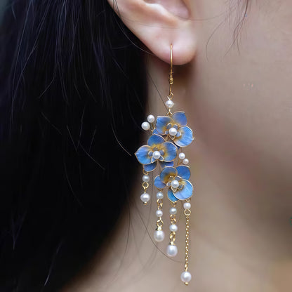 Orchid Rain Earrings